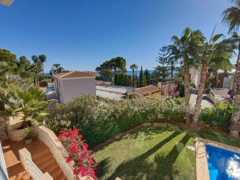 Javea Port Townhouse With Amazing Sea Views & Communal Pool Villa Kültér fotó