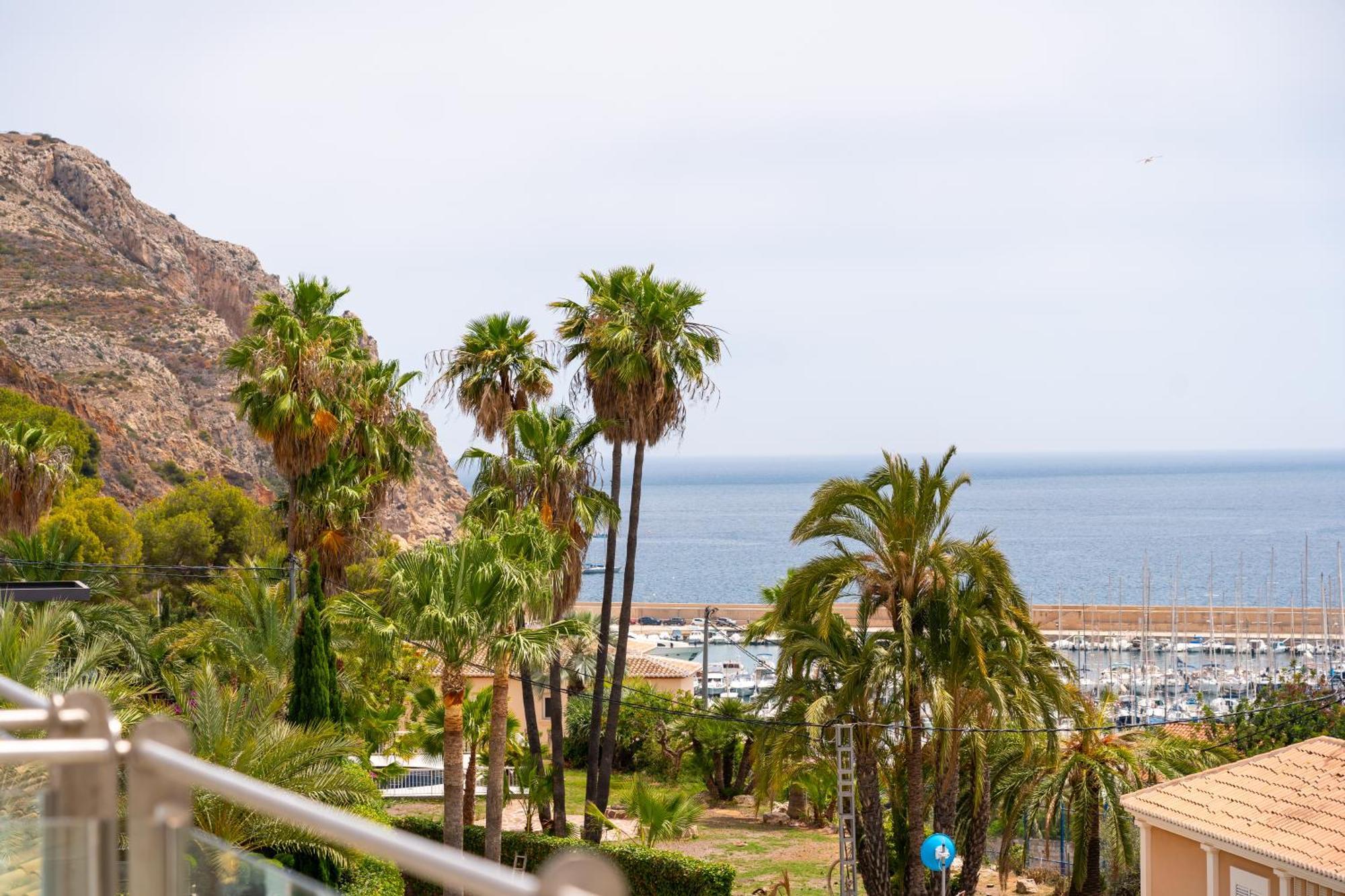Javea Port Townhouse With Amazing Sea Views & Communal Pool Villa Kültér fotó