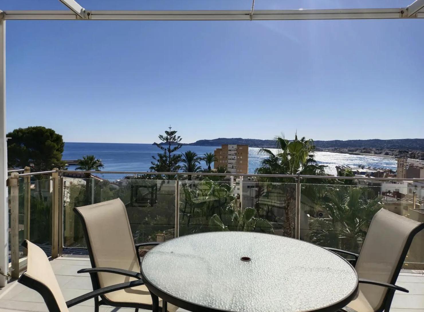 Javea Port Townhouse With Amazing Sea Views & Communal Pool Villa Kültér fotó