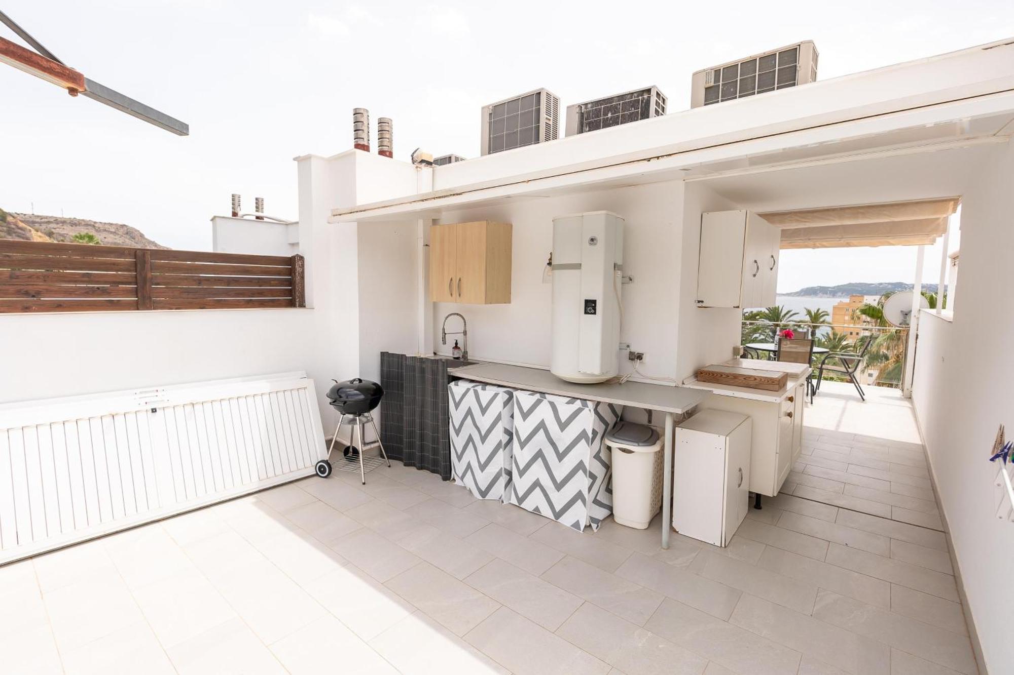 Javea Port Townhouse With Amazing Sea Views & Communal Pool Villa Kültér fotó