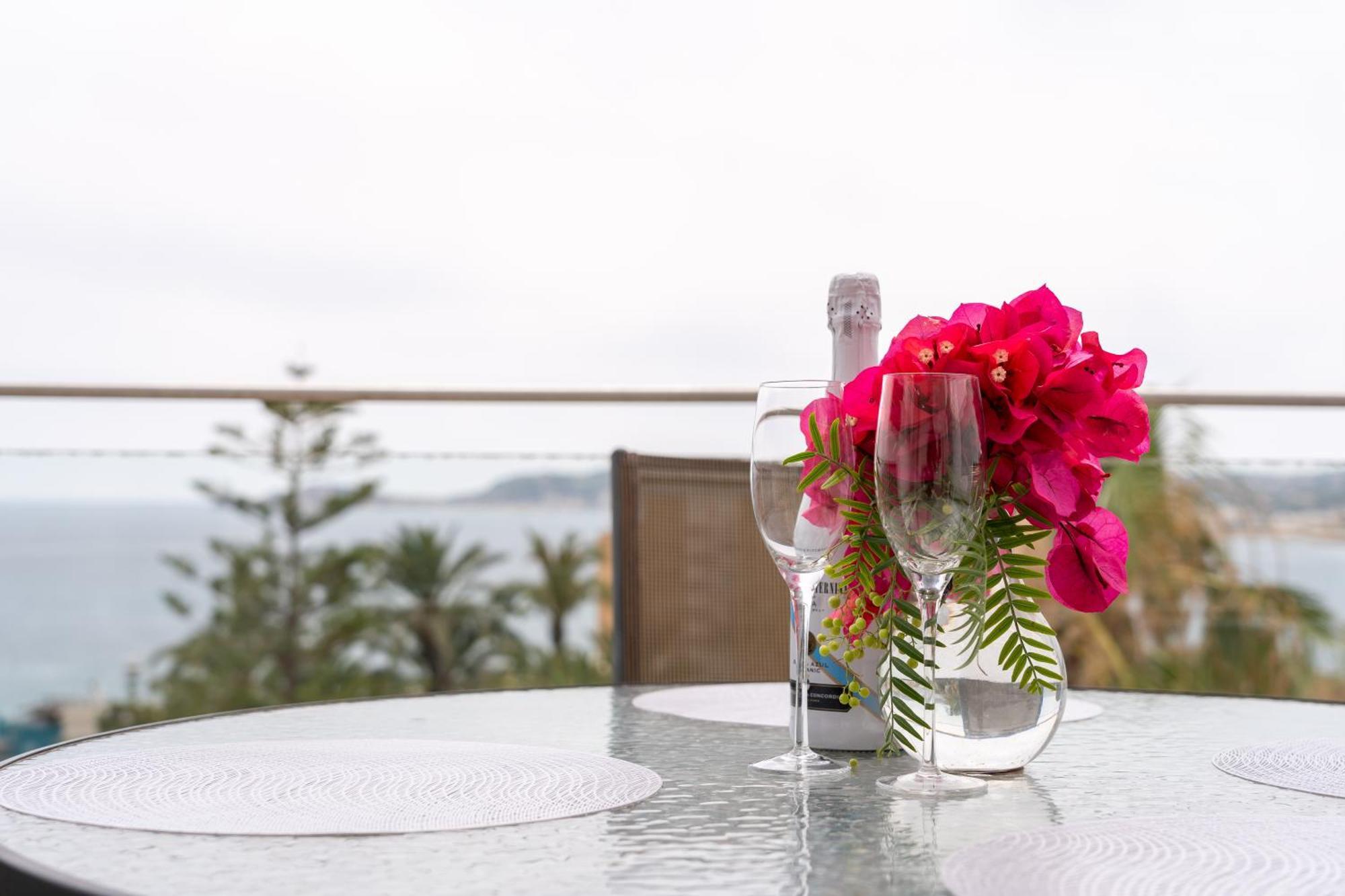 Javea Port Townhouse With Amazing Sea Views & Communal Pool Villa Kültér fotó