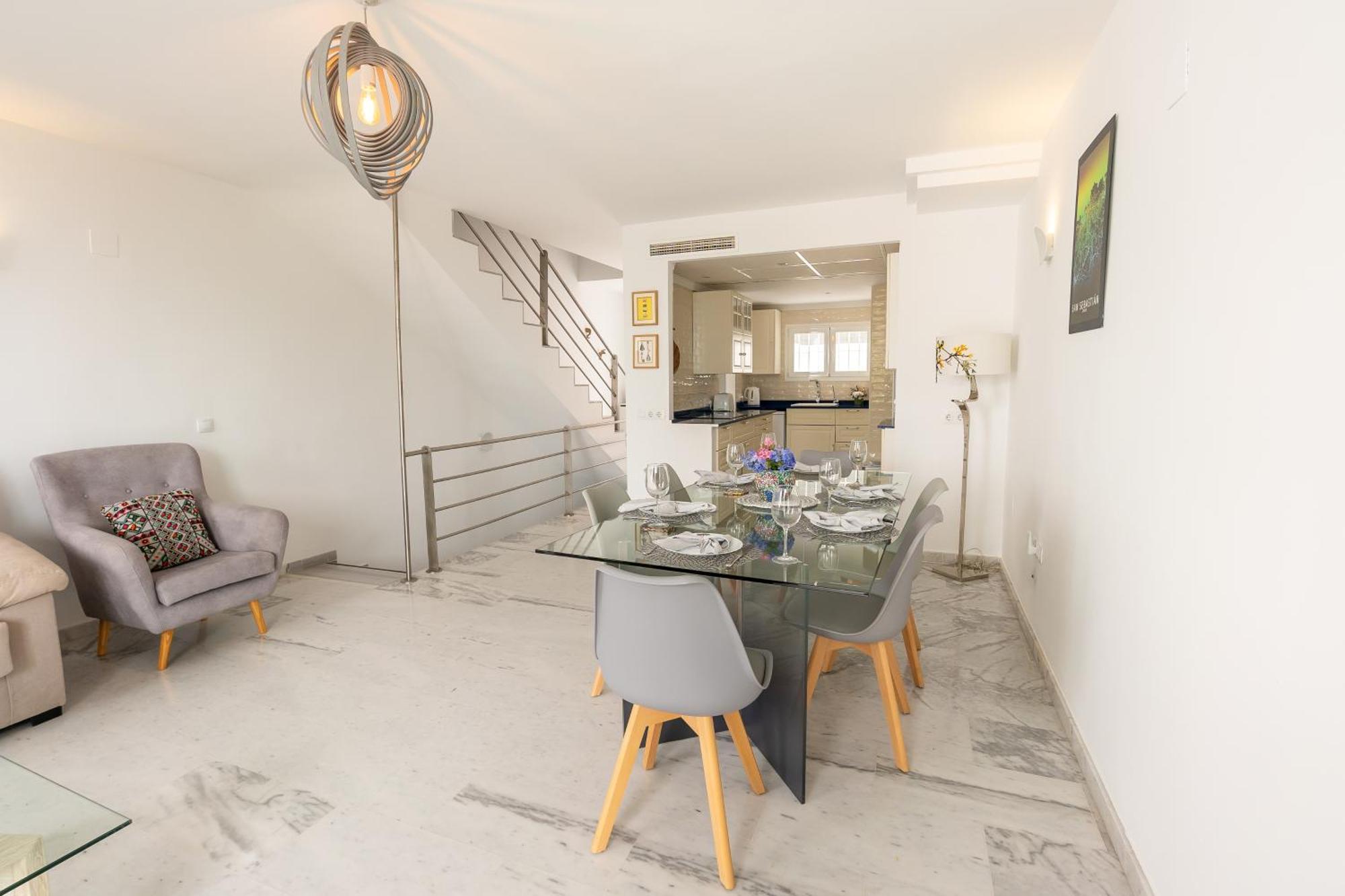 Javea Port Townhouse With Amazing Sea Views & Communal Pool Villa Kültér fotó